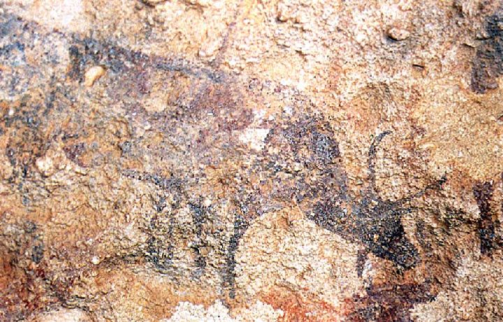 pinturas rupestres monte arabí yecla