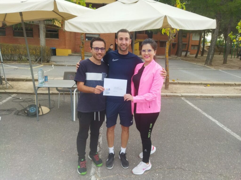 5ªCATEGORÍA FEMENINA- -CAMPEONES- CRISTINA GARCIA - FRANCISCO POLO