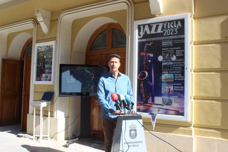 el edil de cultura Yecla Jazz Festival