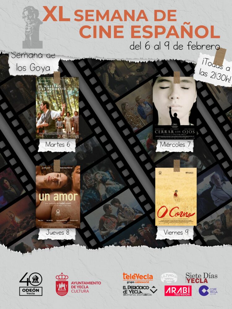 cartel semana de cine español cine club odeon