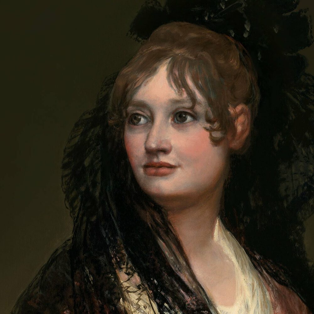 retrato de Isabel porcel de Goya