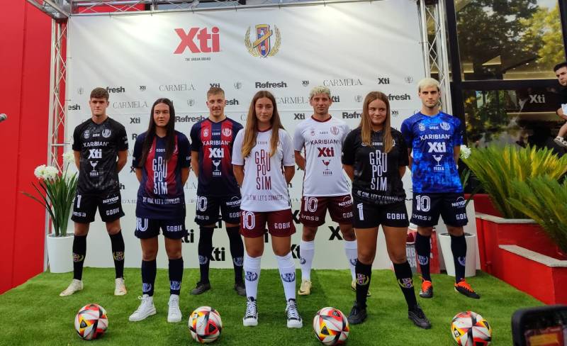 presentación camisetas yeclano