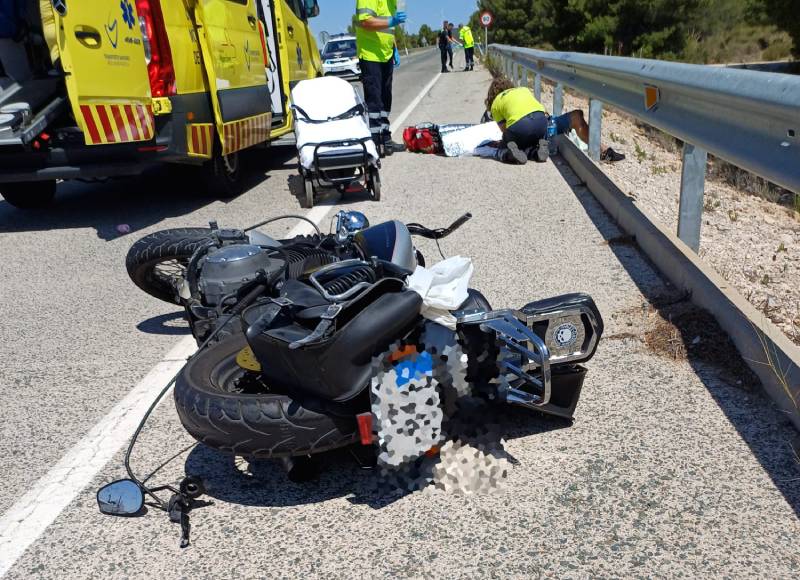 motorista grave almansa