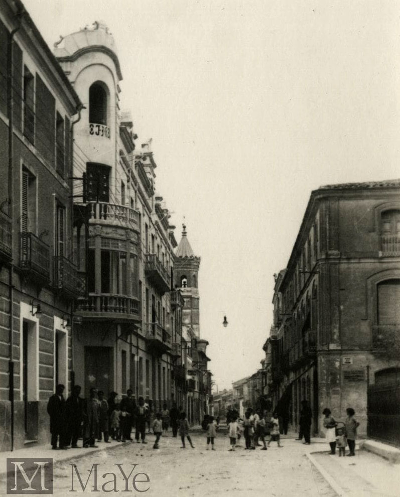 iluminación de las calles 1925