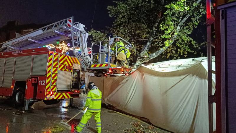 tormenta incidentes