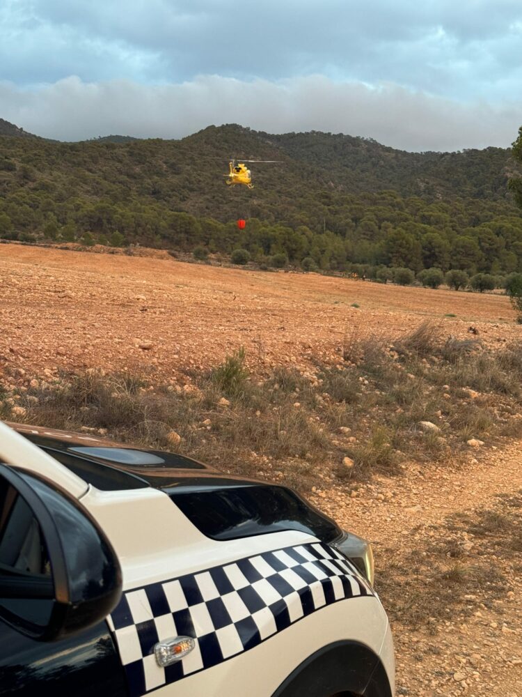 incendio sierra salinas