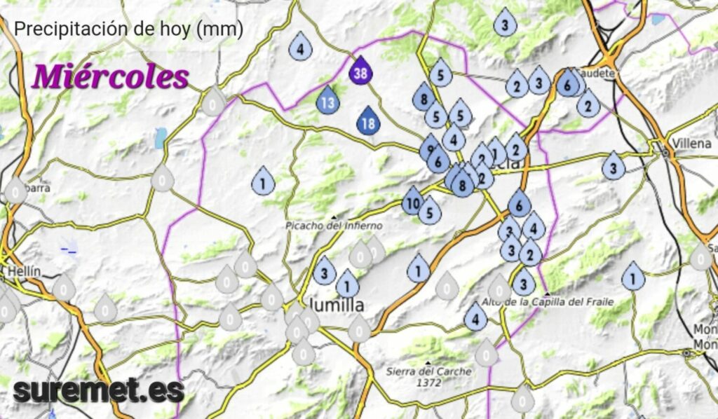 precipitaciones septiembre