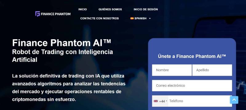 Finance Phantom website