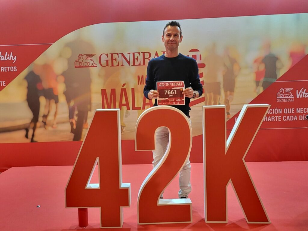 Daniel Marco Serrano, maratón de málaga