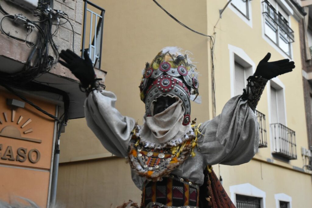 Baltasar en la cabalgata de Yecla