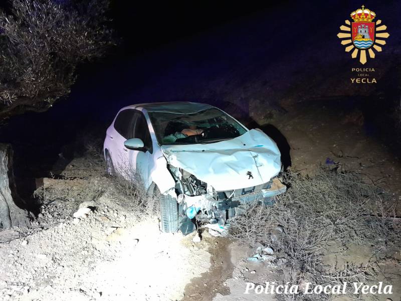 accidente rotonda a33