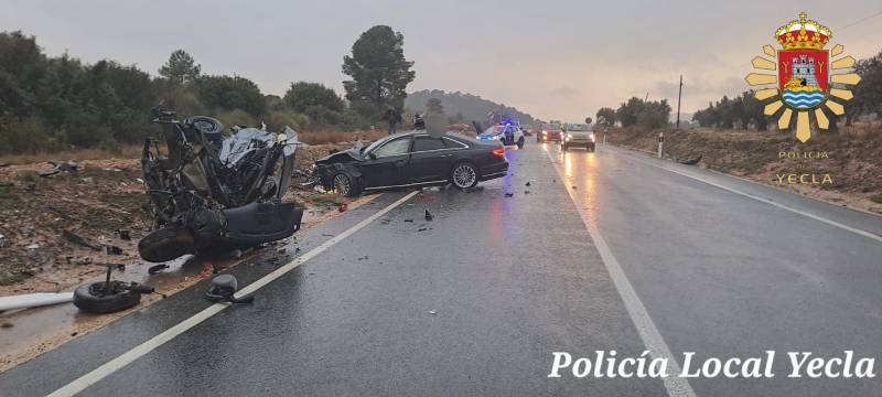 accidente en la n344