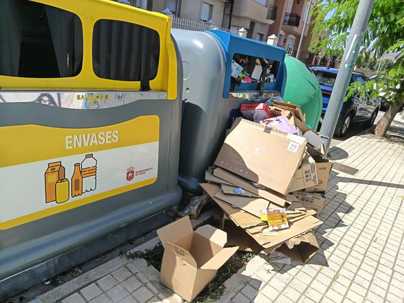 contenedores llenos