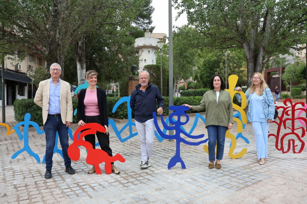 esculturas de Emilio Pascual en el Parque de La Constitución