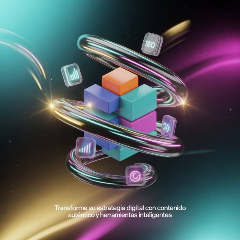 Transforme su estrategia digital con contenido auténtico y herramientas inteligentes