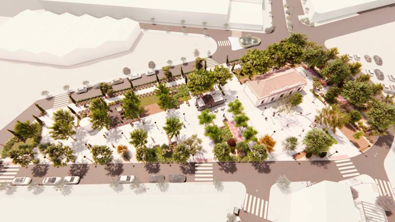 Medio millón de euros para transformar el entorno de la antigua estación