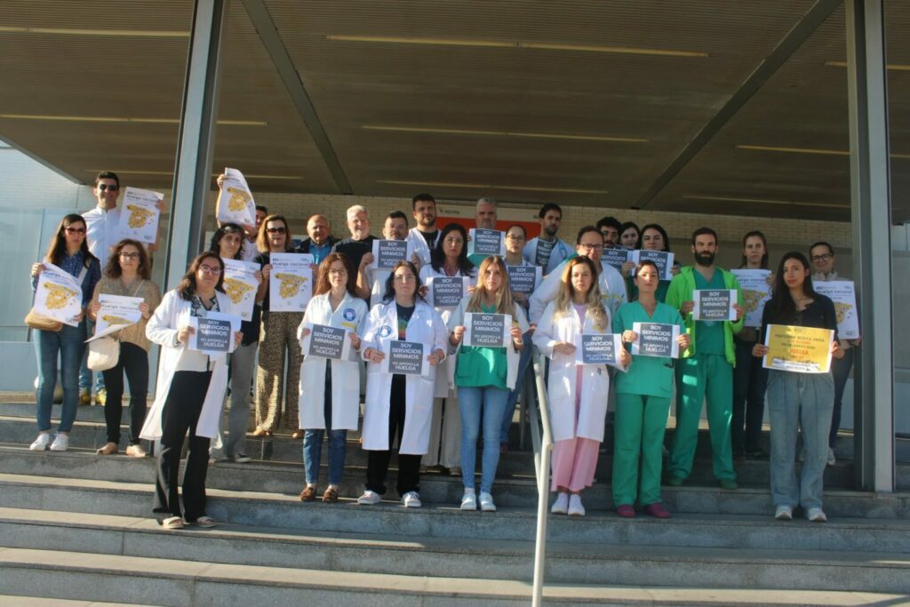 médicos en huelga
