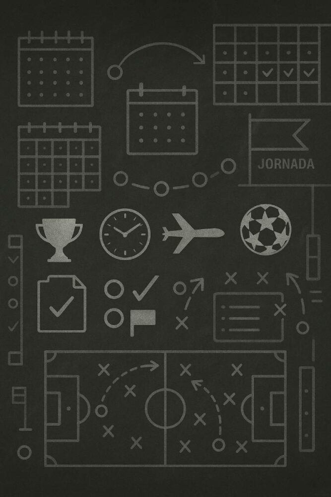 Calendario asimétrico y sobrecarga táctica