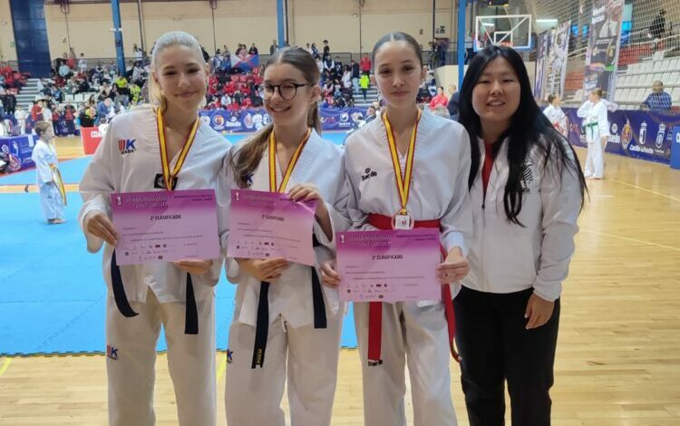 Gran actuación del Club Taekwondo Yecla Jin en el Open internacional del Quijote