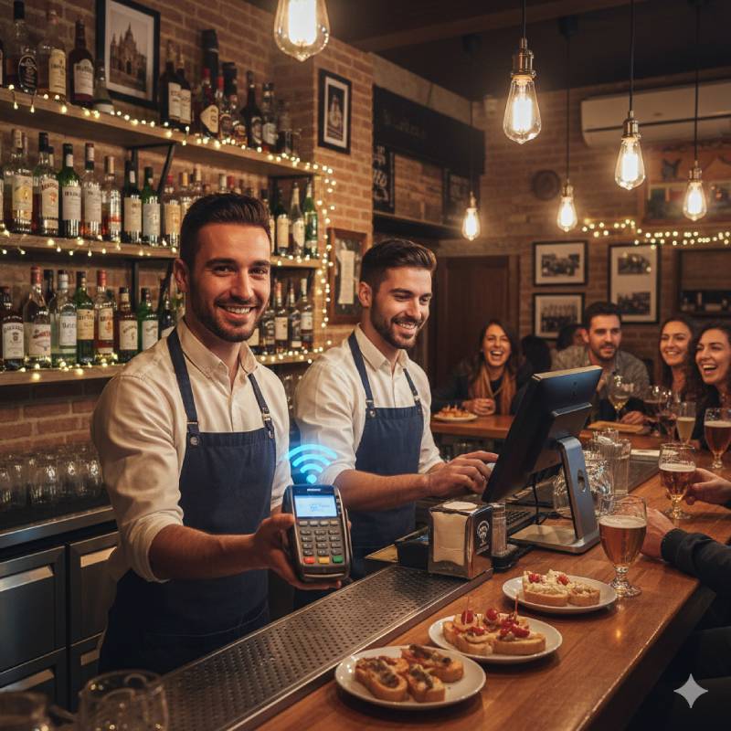 El terminal inteligente se abre pasoen la hostelería: tecnología y rapidez parabares y restaurantes