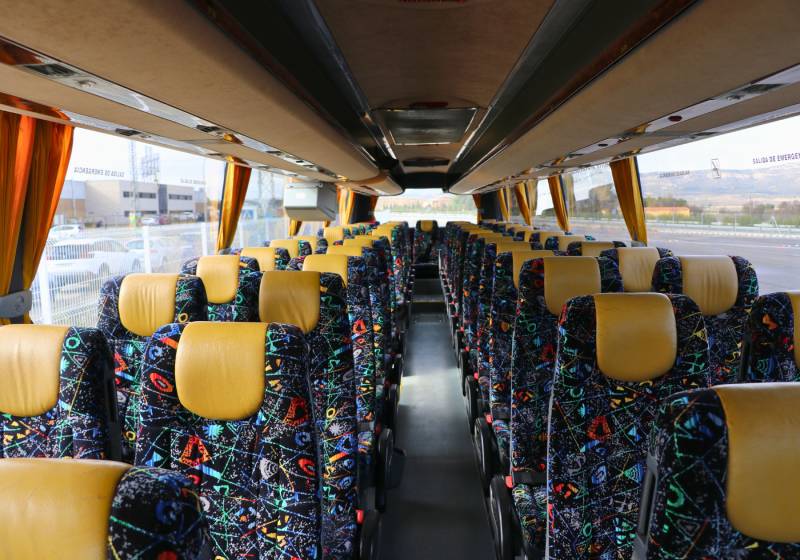interior del bus
