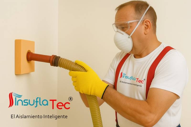 aislamiento por insuflado