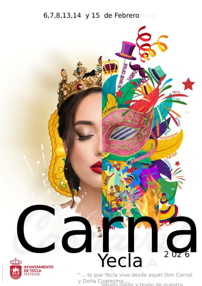 cartel del carnaval de yecla 2026