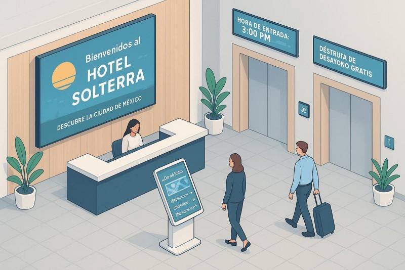 se&ntilde;alizaci&oacute;n digital eficaz en el sector hotelero