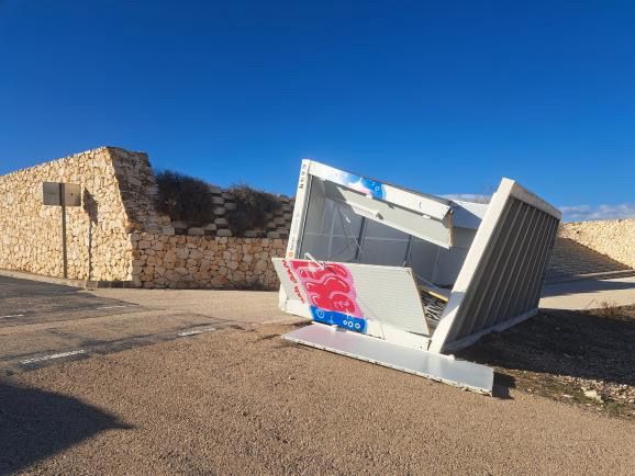 rchas de viento destrozos