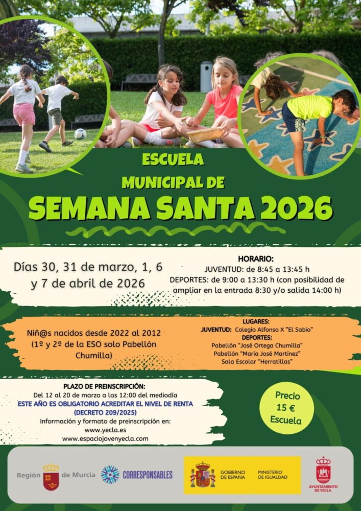 Escuela Semana Santa 2026ok