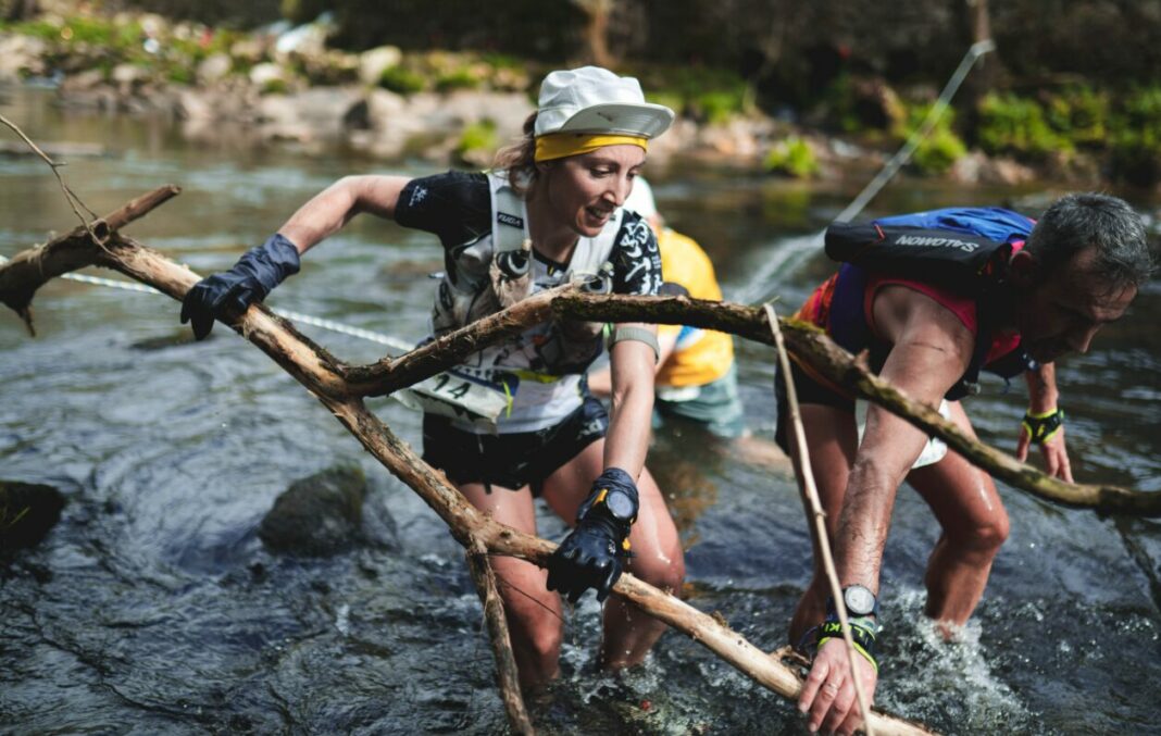 Beatriz Román en el campeonato de trail