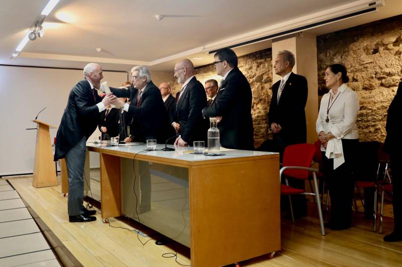 Lid&oacute; Rico ingresa en la Real Academia de Bellas Artes de Murcia como acad&eacute;mico de n&uacute;mero