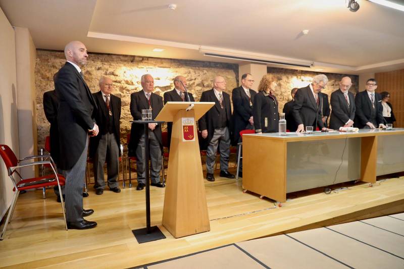 Lid&oacute; Rico ingresa en la Real Academia de Bellas Artes de Murcia como acad&eacute;mico de n&uacute;mero