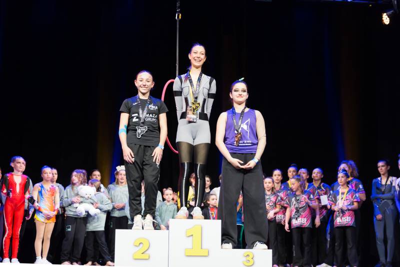 Cuatro medallas para Yecla en el nacional de pole dance y disciplinas a&eacute;reas