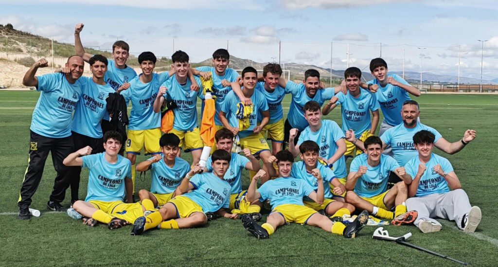 cadete A Yecla CF campe&oacute;n