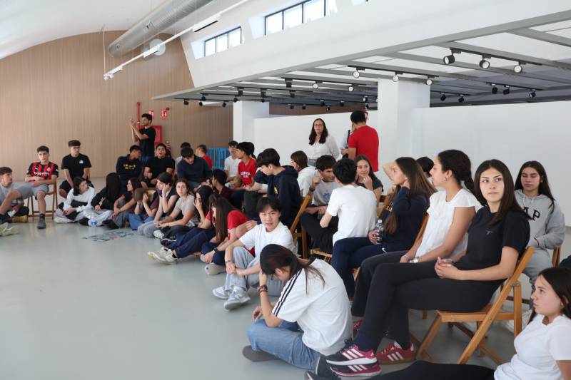 Alumnos de La Inmaculada proponen soluciones para reducir el uso del coche en Yecla