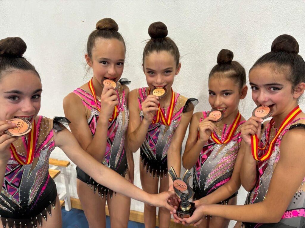 gimnasia r&iacute;tmica resultados brillantes