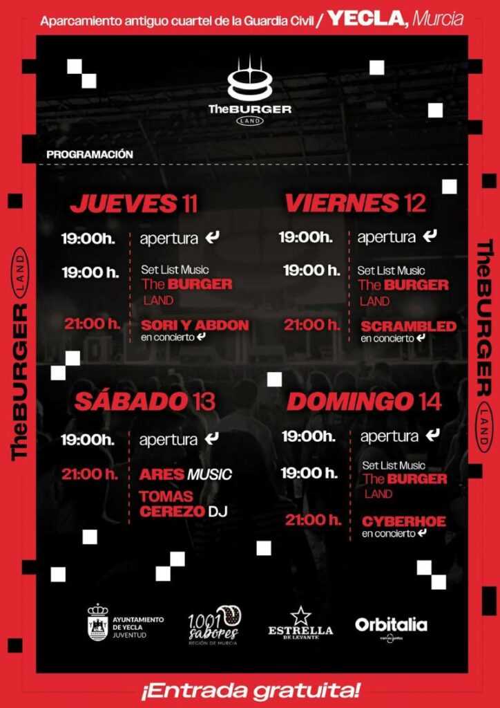 M&uacute;sica, hamburguesas y producto local: as&iacute; ser&aacute; The Burger Land