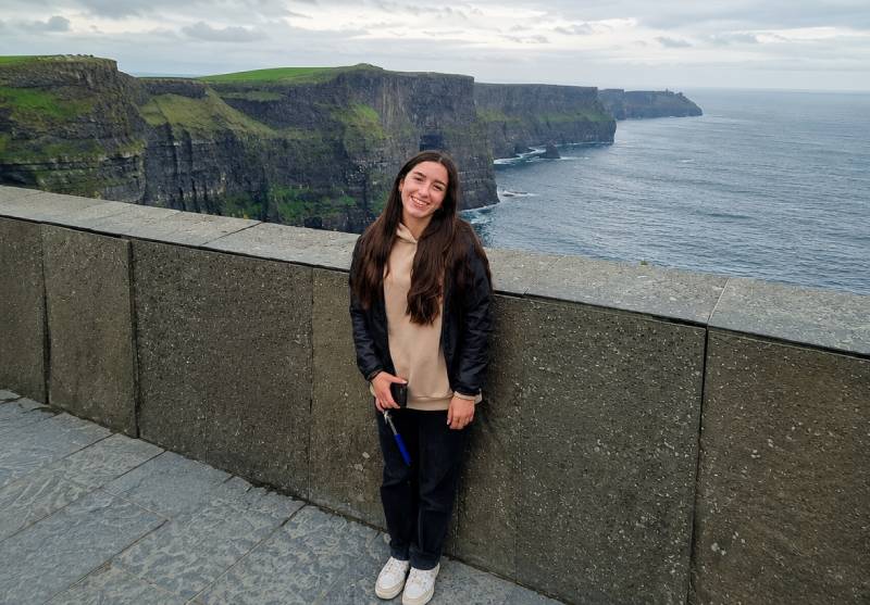 La mejor nota de la PAU en el Castillo Puche, Alba Mas, quiere estudiar Inglés