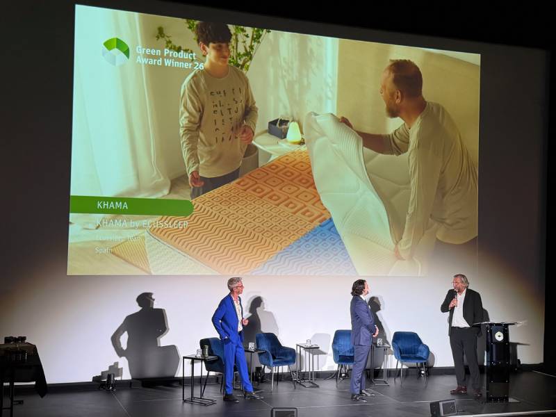 Un colchón diseñado en Yecla logra uno de los mayores premios europeos de sostenibilidad