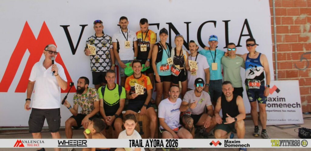 El Club Deportivo NTR Yecla cierra la Valencia Trail Race con un brillante tercer puesto por equipos