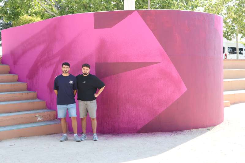 Edículo Activo_26 lleva el arte urbano a las farolas del Parque del Cespín