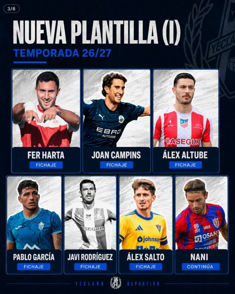 nueva plantilla yeclano deportivo
