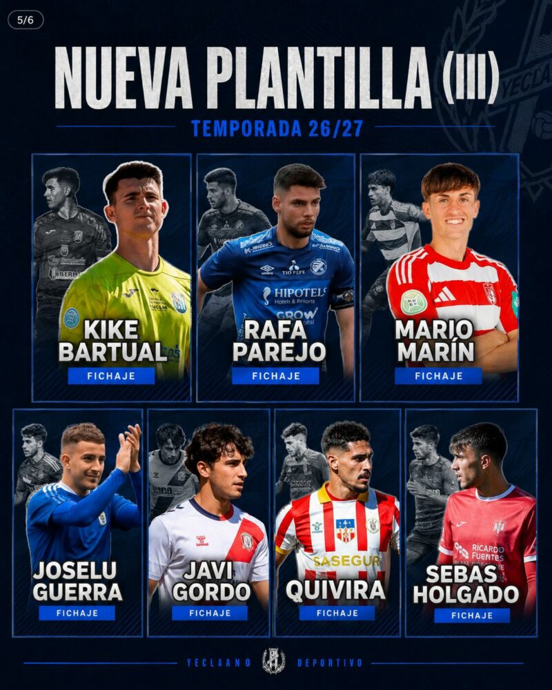 nueva plantilla yeclano deportivo