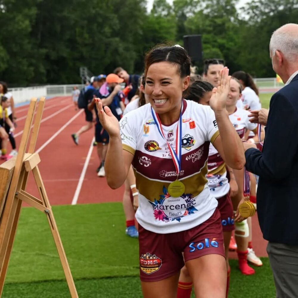 Cristina Song rugby