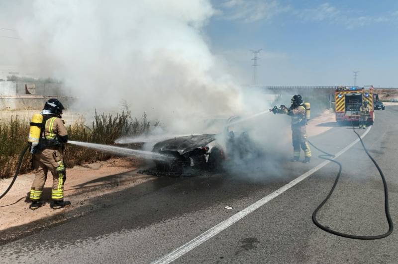 incendio coche