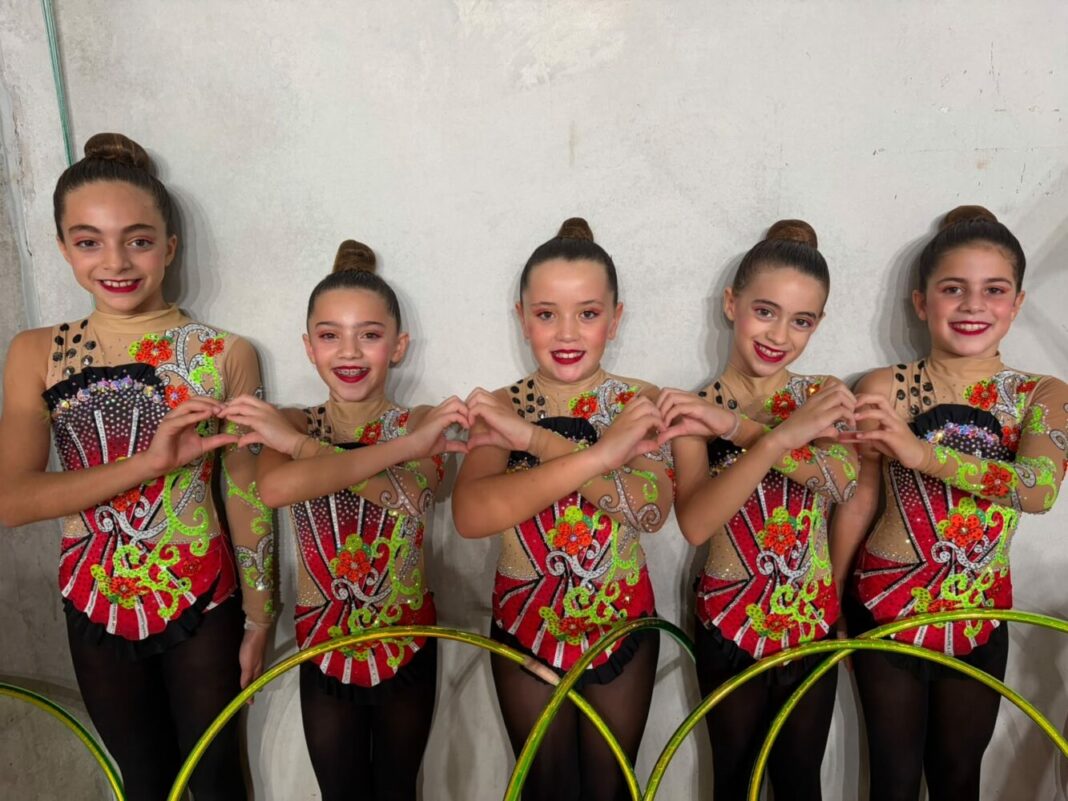 alevín base de club gimnasia rítmica
