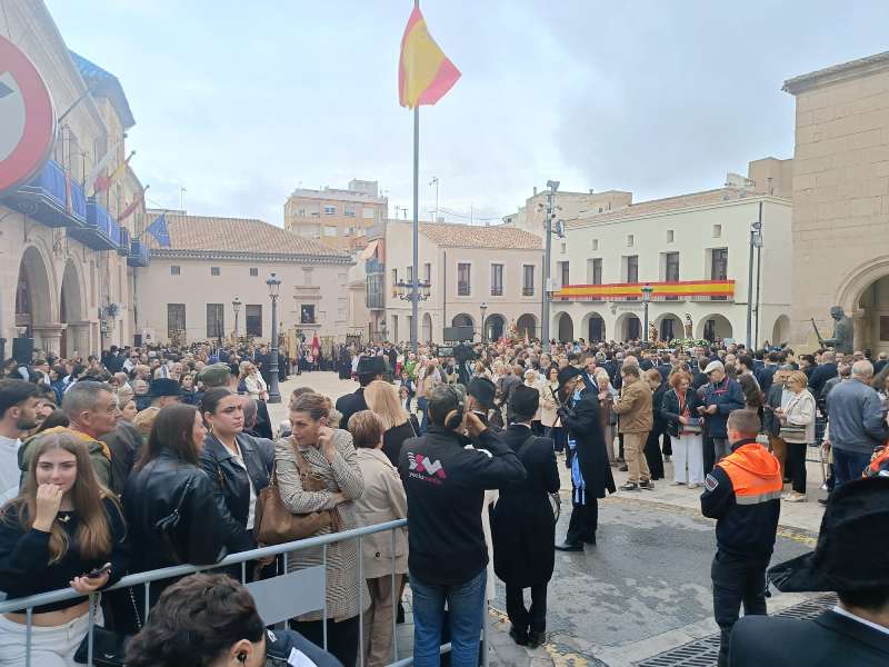 La Virgen de la Fuensanta llena de emoci&oacute;n las calles de Yecla en una visita hist&oacute;rica