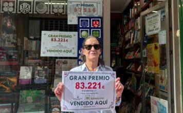 La Bonoloto deja un premio de 83.221 euros en la Librería Narsio de Yecla
