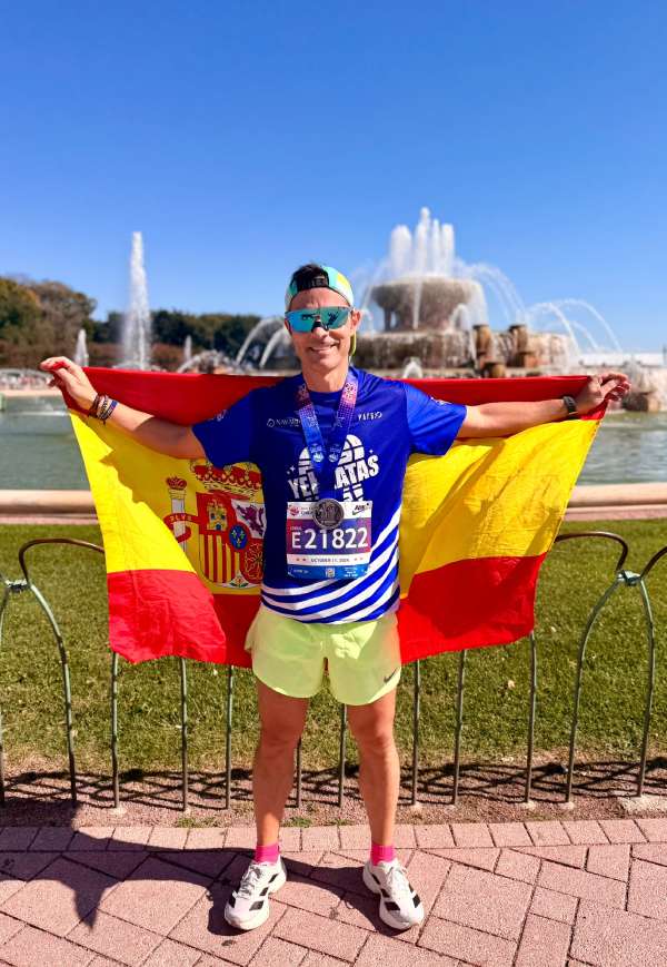 Rafael Serrano completa el Maratón de Chicago y suma su cuarta Major